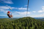 Zip Line across the Big Sky on Whitefish Mountain Resort
